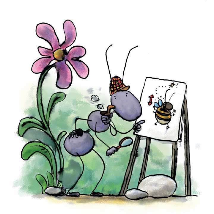 La petite fable du Bourdon - La fourmi mène l'enquête