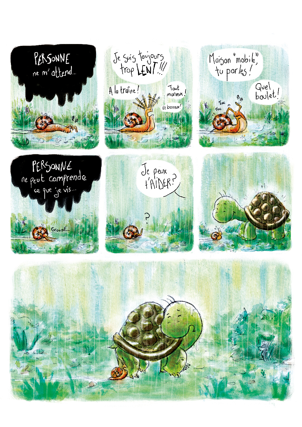 Lentement mais sûrement - 2 - Le compagnon de route